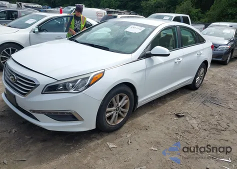 2015 Hyundai Sonata Se из США, поврежденный, VIN 5NPE24AF8FH246476